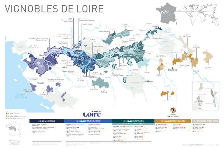 Carte des Vins de la Loire 2024 | PDF | Vins | Cuisine française