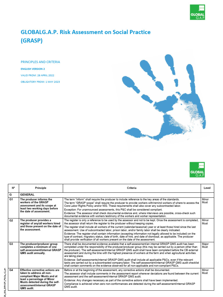 GRASP Principles and Criteria Overview | PDF | Audit | Employment