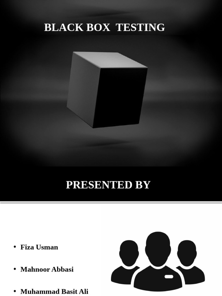 Understanding Black Box Testing Techniques | PDF