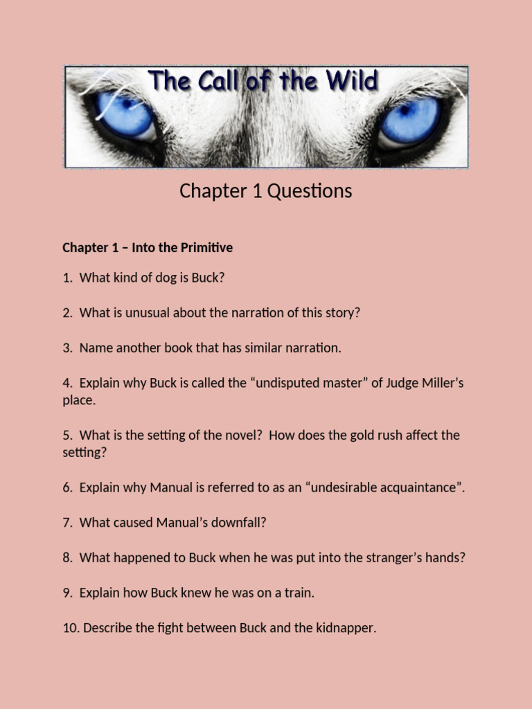 Chapter 1 Questions | PDF