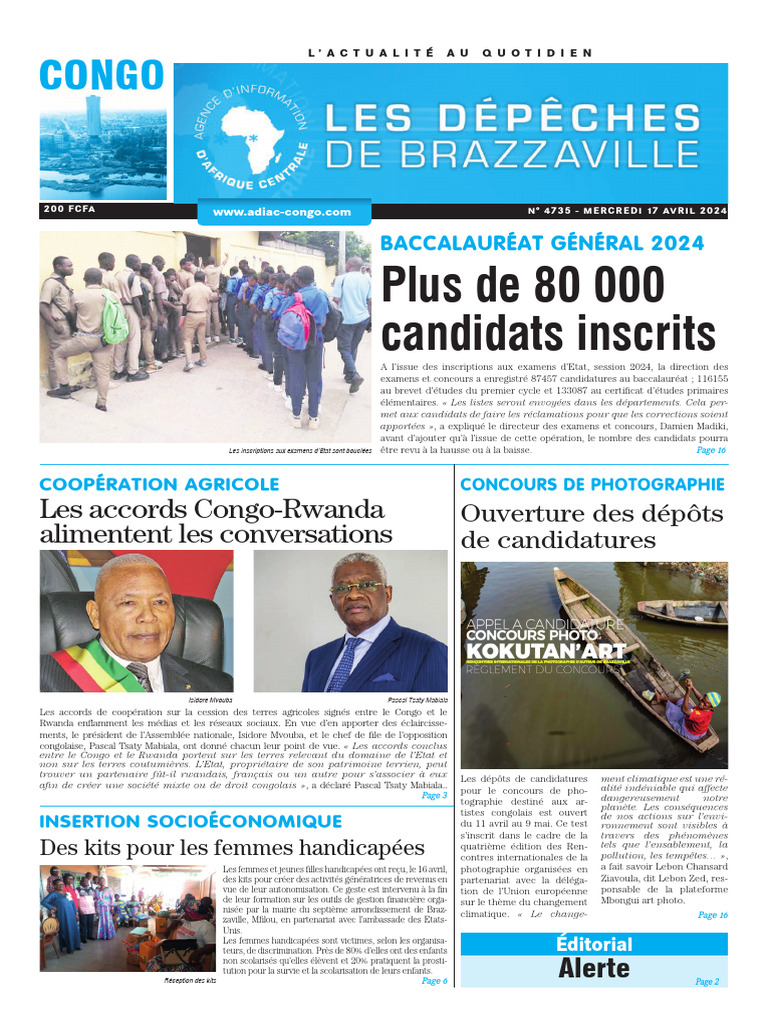 Autonomisation des femmes handicapées | PDF | République du Congo ...