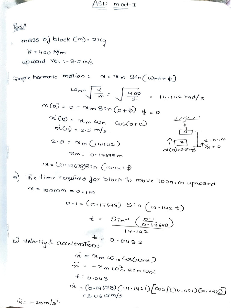 ASD mod 1 part A | PDF