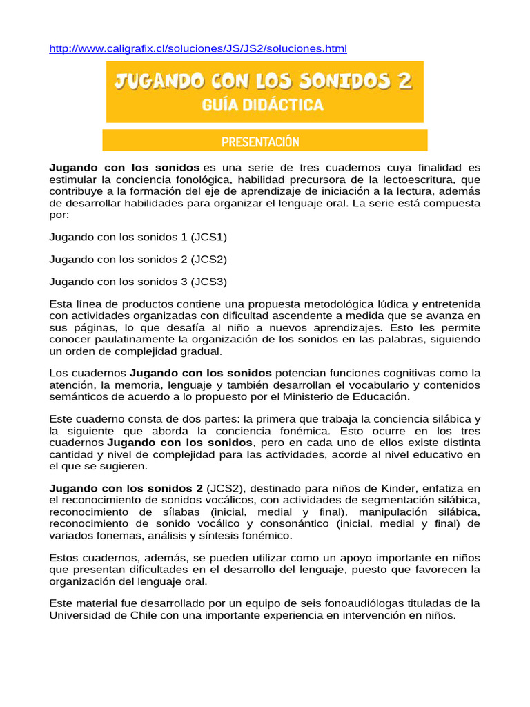 Cuadernos para Desarrollar Conciencia Fonológica | PDF | Sílaba | Palabra