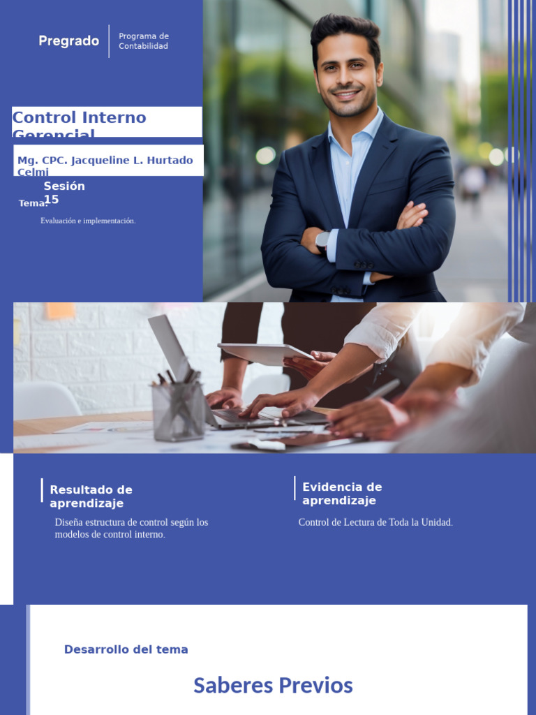 Implementación del Control Interno en Contabilidad | PDF | Presupuesto ...