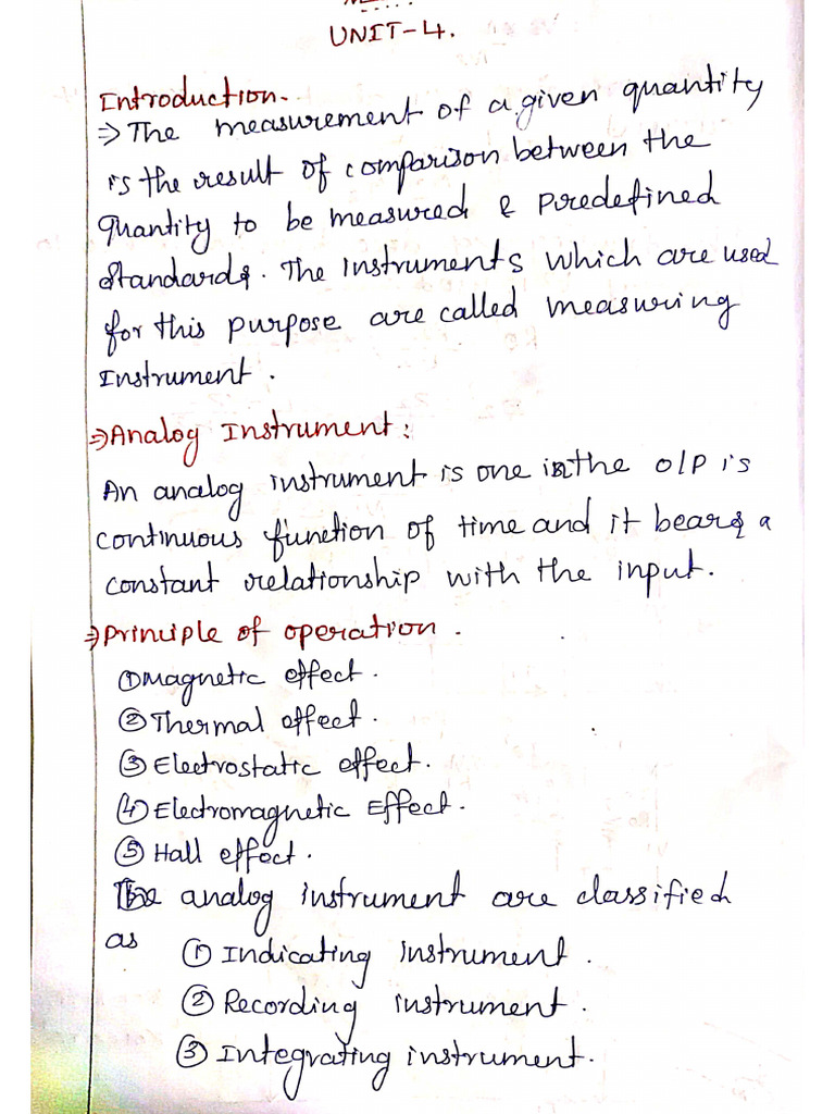 Beee Unit 4 | PDF