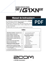 Manual Pedalera de La Guitarra