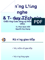 Kü N NG L NG Nghe & T-Duy Tých Cùc: J H M NG Cao Chêt L-Îng Cuéc Sèng V Hiöu Qu C NG Viöc)