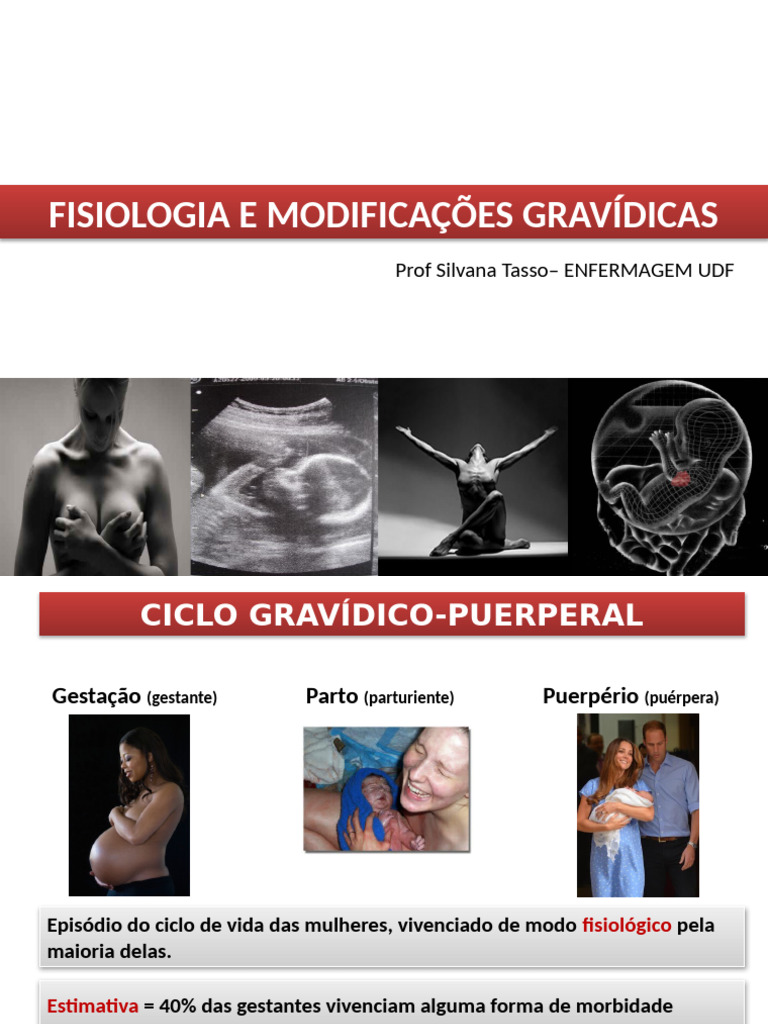 Modificações Fisiológicas na Gestação | PDF | Gravidez | Placenta