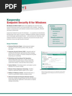 Kaspersky Endpoint Security 8 for Windows