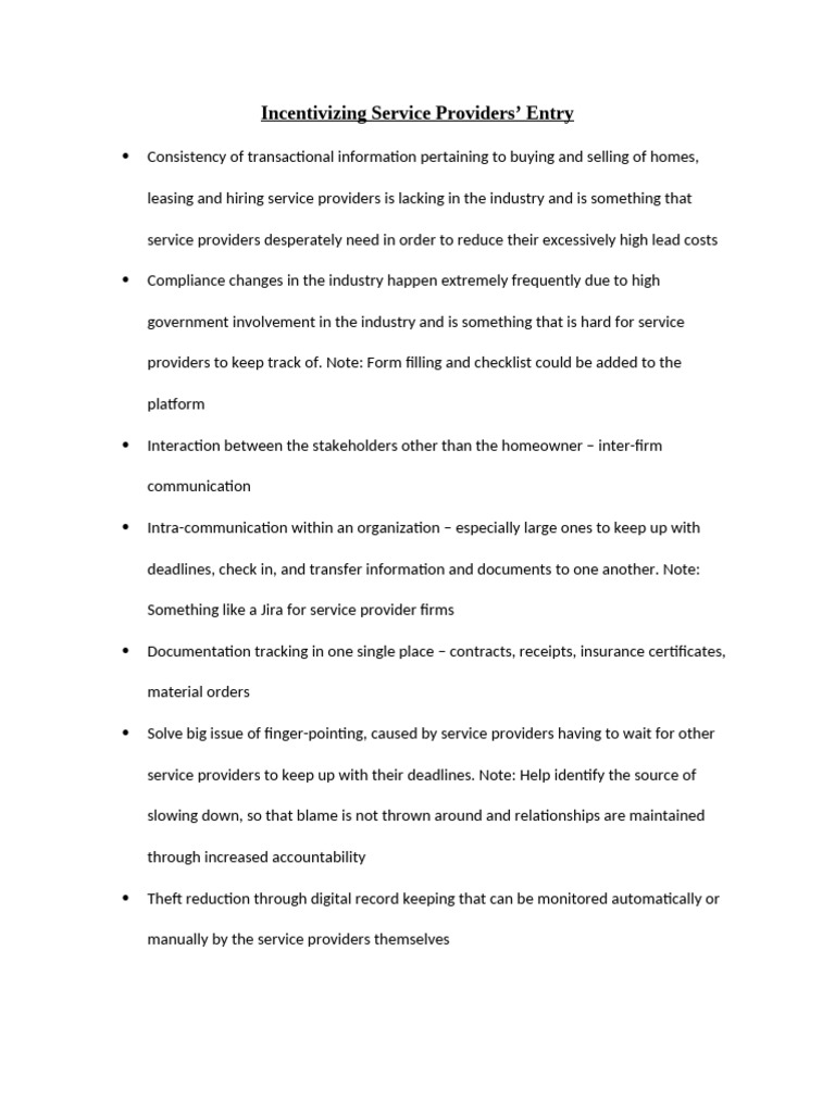 Streamlining Service Provider Operations | PDF | Business