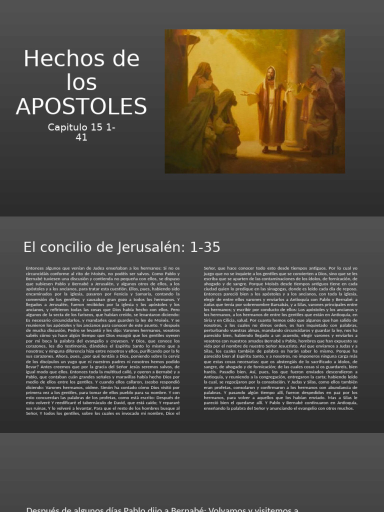 Hechos De Los Apostoles Pdf Bernabé Pablo El Apóstol
