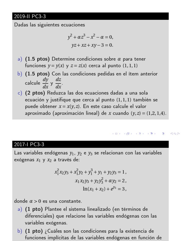 Análisis de Funciones Endógenas y Exógenas | PDF | Ecuaciones ...