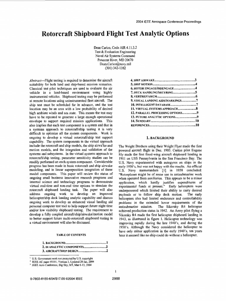 Rotorcraft_shipboard_flight_test_analytic_options | PDF | Computational ...