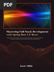 Millie K. Mastering Full Stack Development With Spring Boot 3 and React...2024