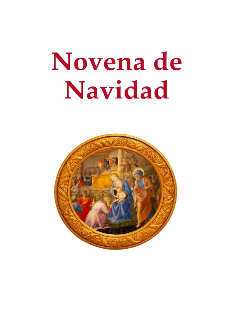 Novena de Navidad 2024: Oraciones y Lecturas | PDF | María, madre de ...