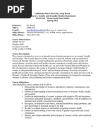 WGSS 101 Syllabus