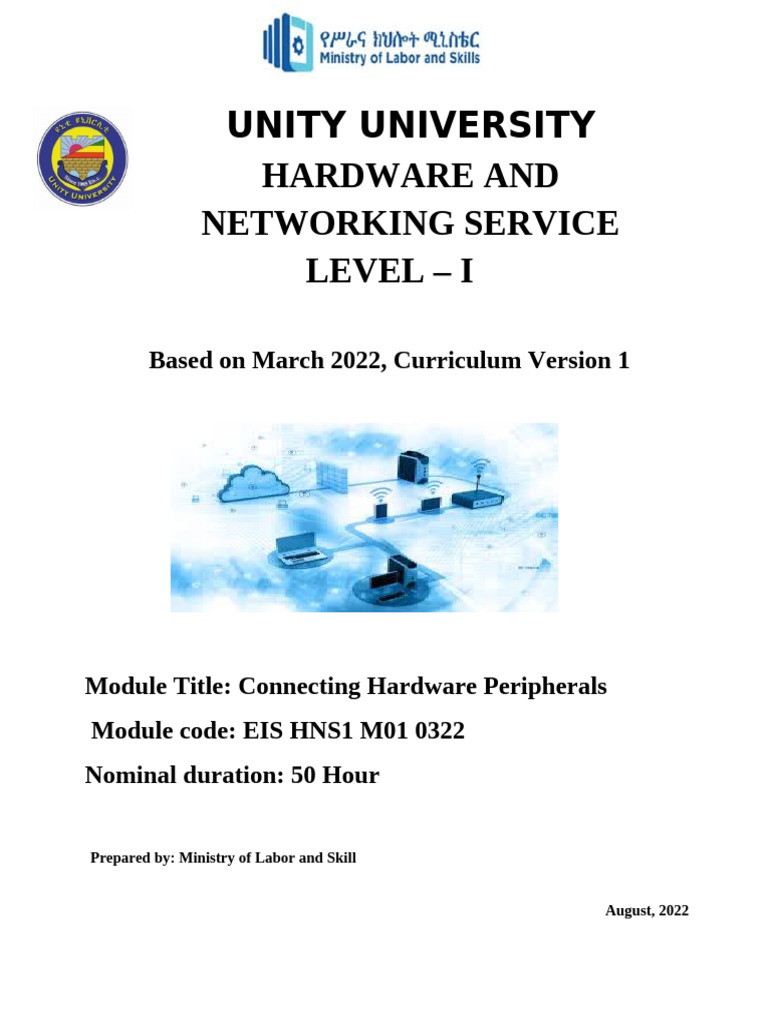 Hardware Peripherals Connection Guide | PDF | Computer Data Storage | Usb