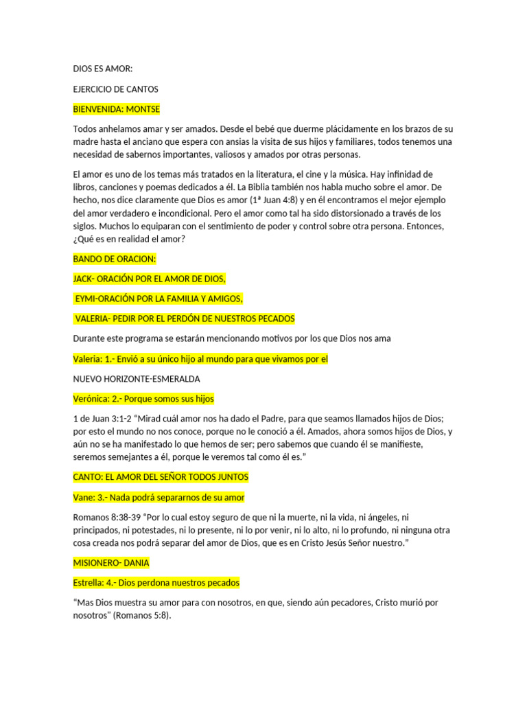 Dios Es Amor Pdf