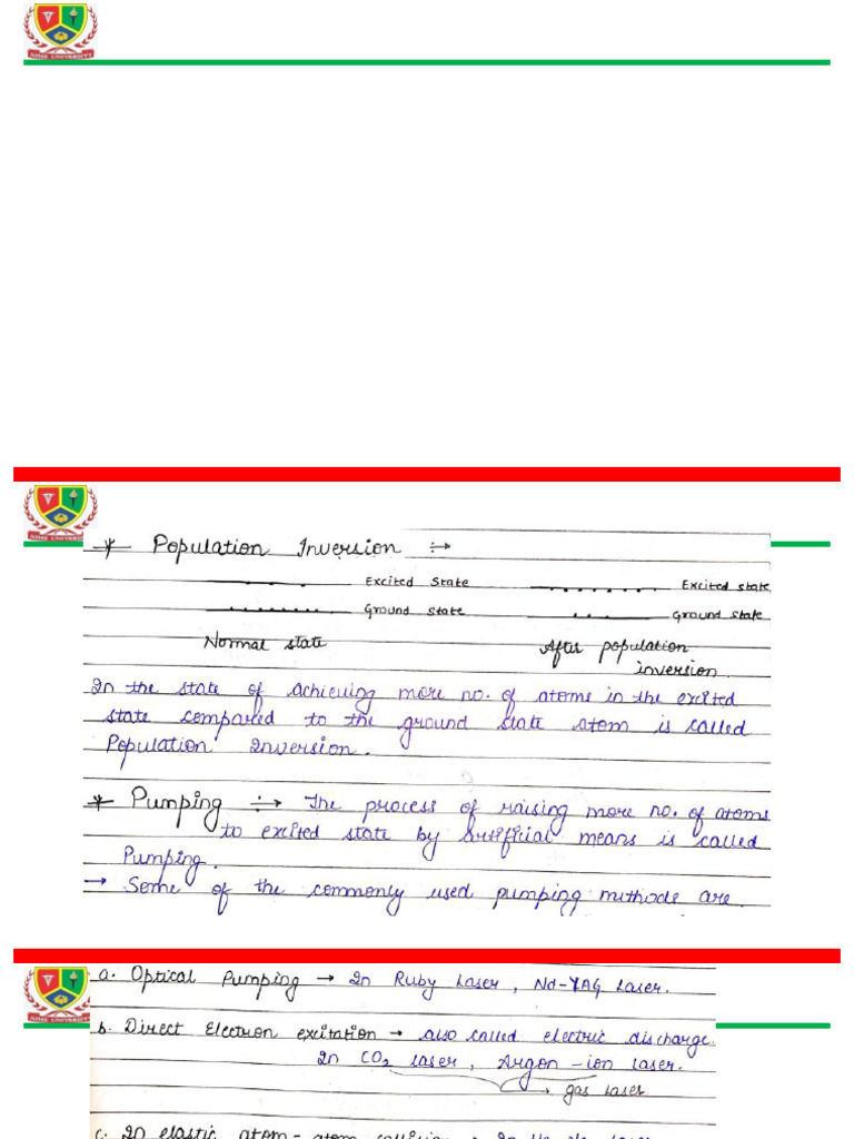 Population Inversion Pdf