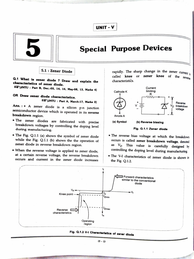 Zener Diode Characteristics and Applications | PDF | P–N Junction | Diode