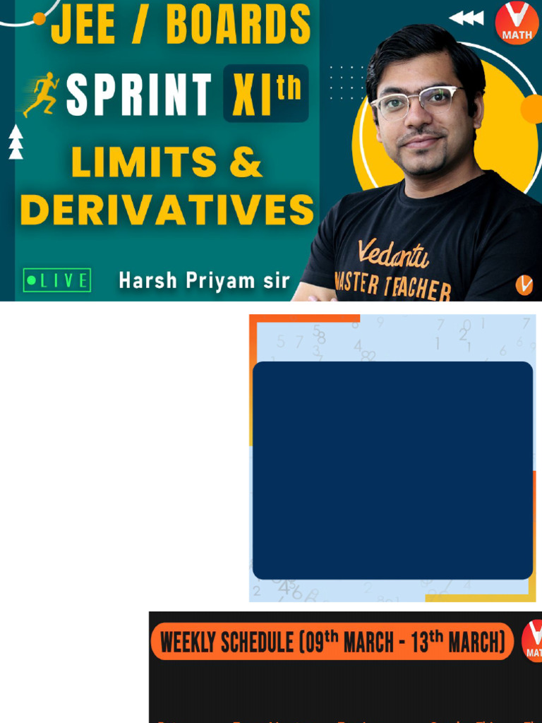 Limits+&+Derivatives+ +11th+sprint VMath | PDF | Function (Mathematics ...