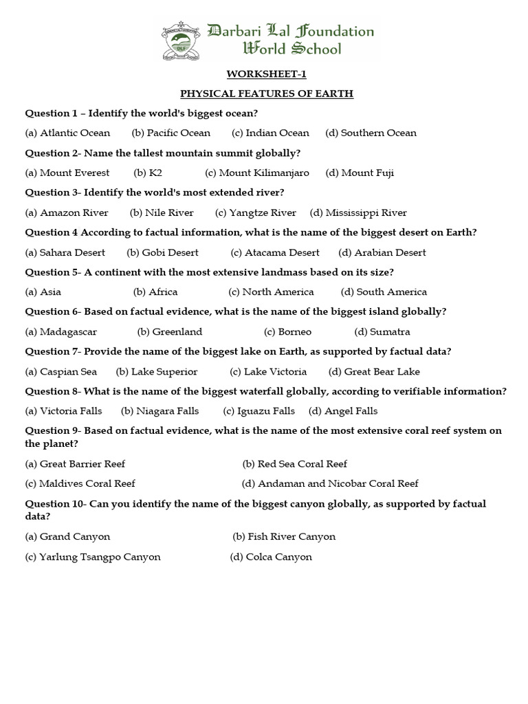 Module 1 WS | PDF