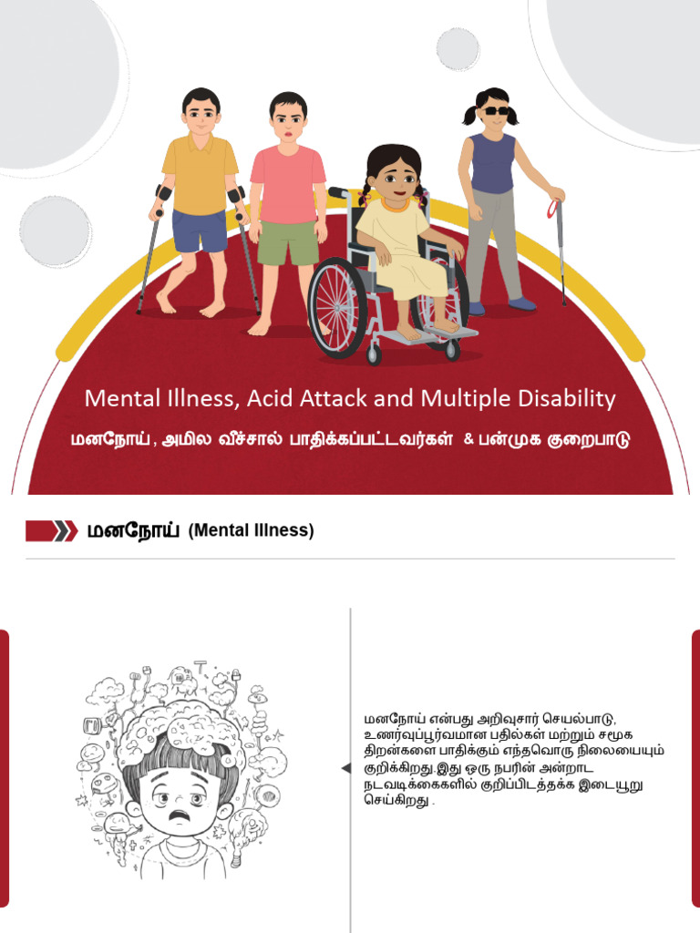 TN Disability Module 7 - Mental Health, Acid Attack and Multiple ...