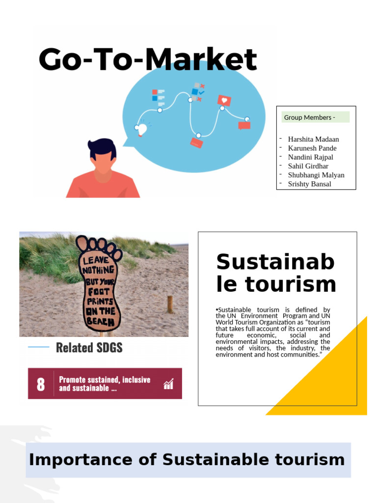 Sustainable Tourism Practices Overview | PDF | Tourism | Sustainability