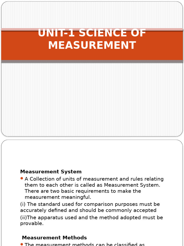 Sensors and Measurements | PDF | Observational Error | Accuracy And ...