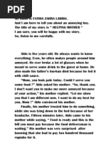 Story Telling Frozen