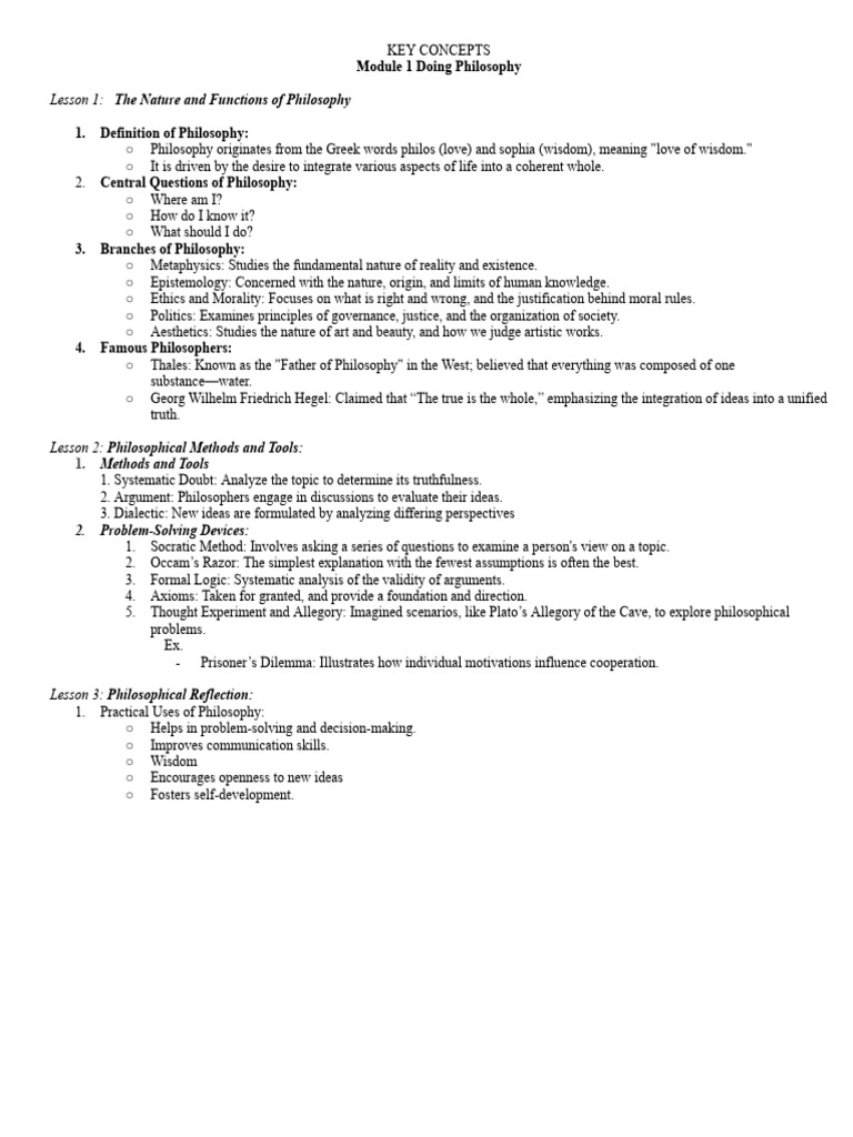 Key notes pdf soul existence of god