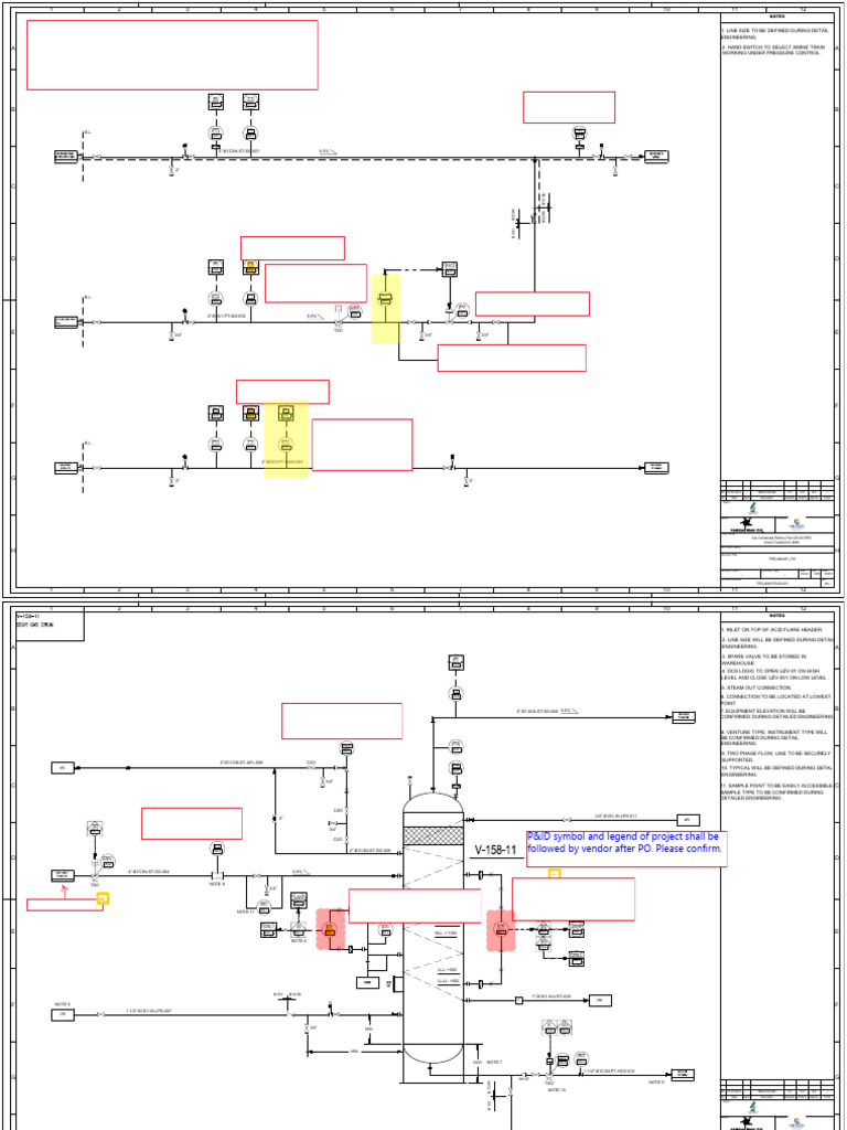 PID Revised in Comment | PDF | Liquids | Process Engineering
