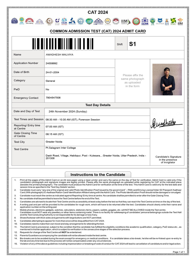 cat (1) (1) | PDF | Identity Document | Government And Personhood