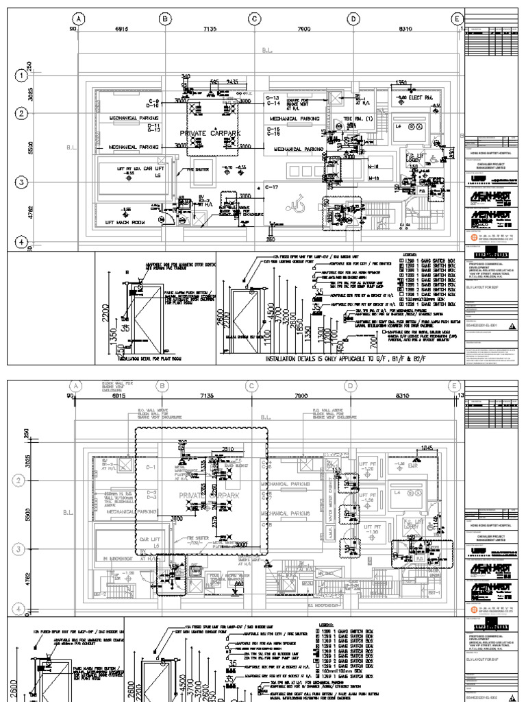 b2f-Ur2f Lv Layout | PDF | Architect | Titles