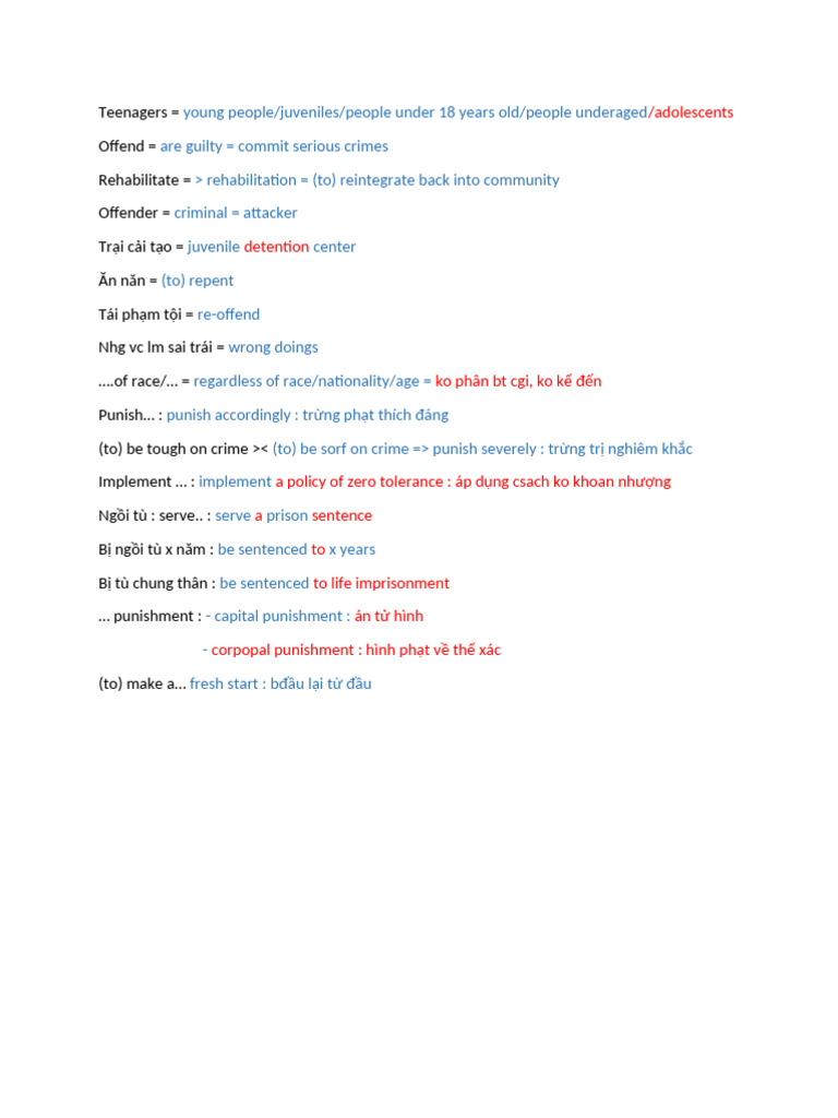 Topic Crime | PDF