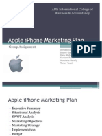 iPhone Marketing Plan for Professionals and Students