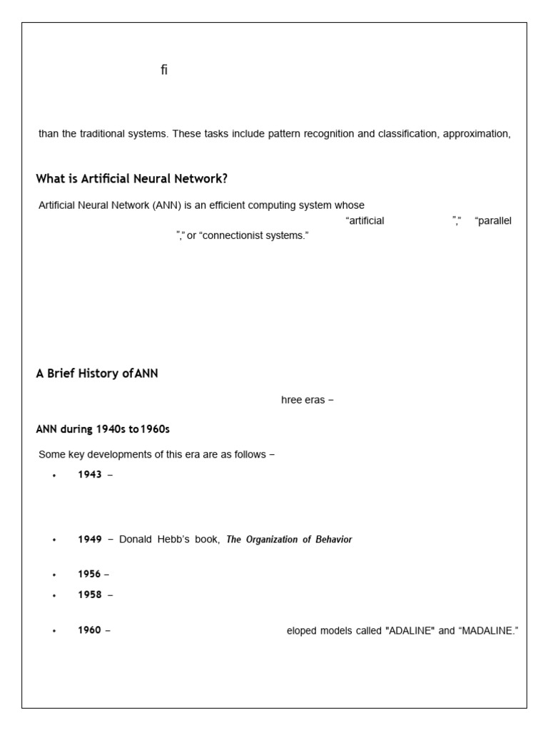Artificial Neural Network - Edited-2 | PDF | Artificial Neural Network ...