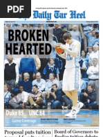 Download The Daily Tar Heel for February 9 2012 by The Daily Tar Heel SN81018186 doc pdf