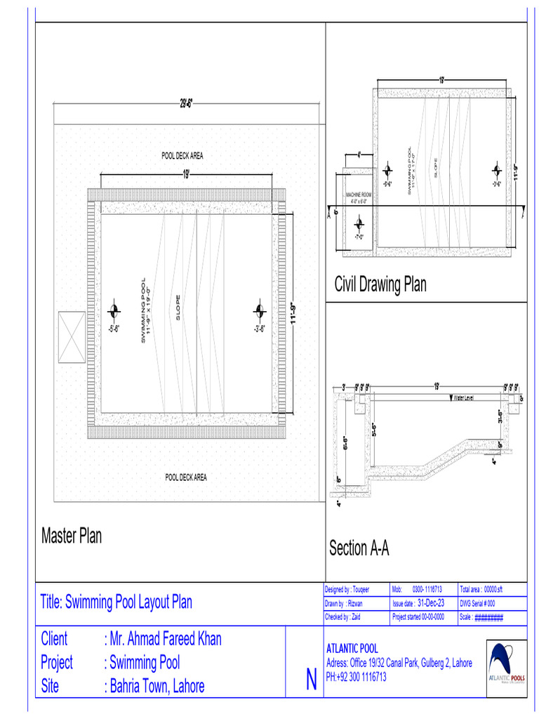 Pool MEP Work | PDF, image size:768x1024