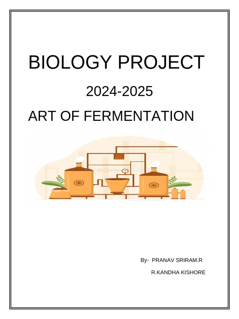 Ginger Bug Fermentation Process | PDF | Glycolysis | Fermentation