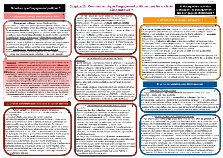 Engagement politique et luttes minoritaires | PDF | Démocratie ...