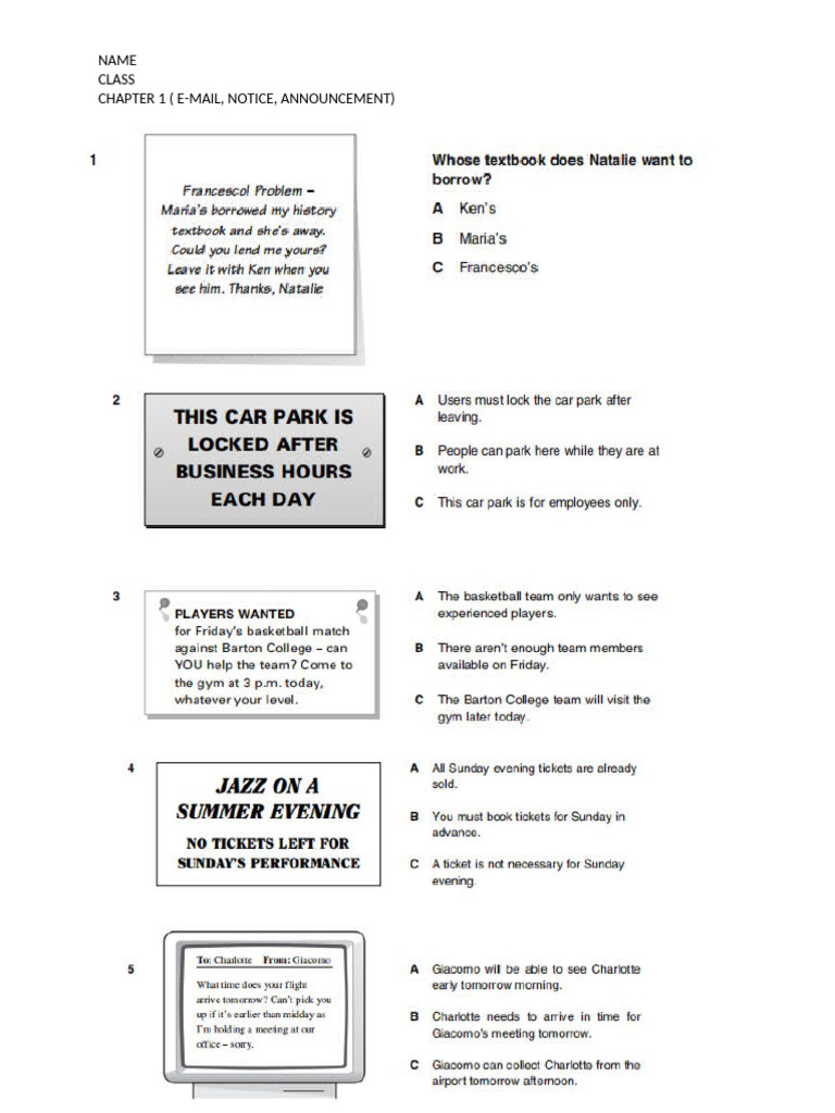 EXERCISE SHORT FUNCTIONAL - Copy | PDF