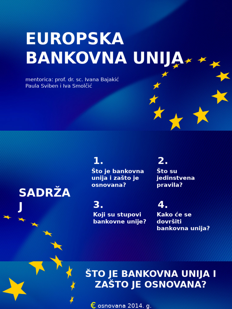 Europska Bankovna Unija | PDF