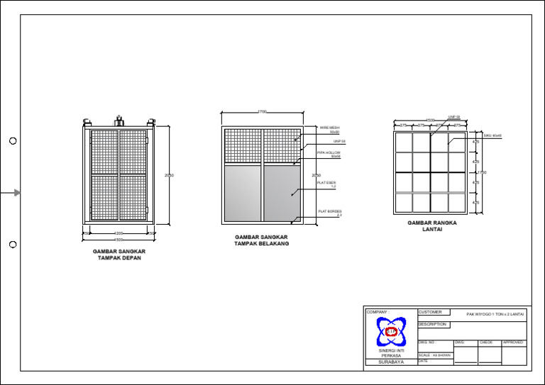 Wire Mesh Design Specifications 2050 | PDF
