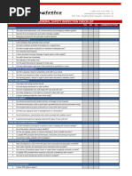 SHE Rep Monthly Inspection Checklist Template | PDF | Personal ...