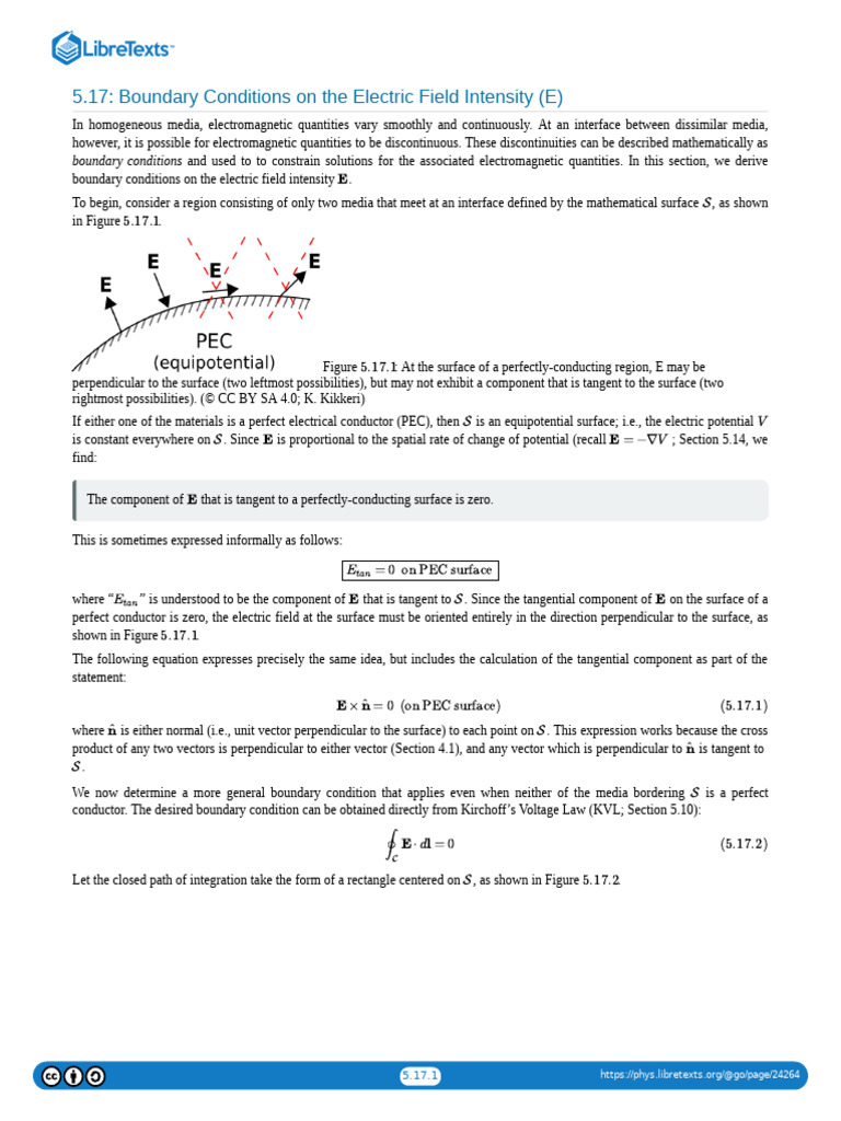 5.17__Boundary_Conditions_on_the_Electric_Field_Intensity_(E) | PDF ...