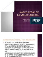 Marco Legal de La Salud Laboral