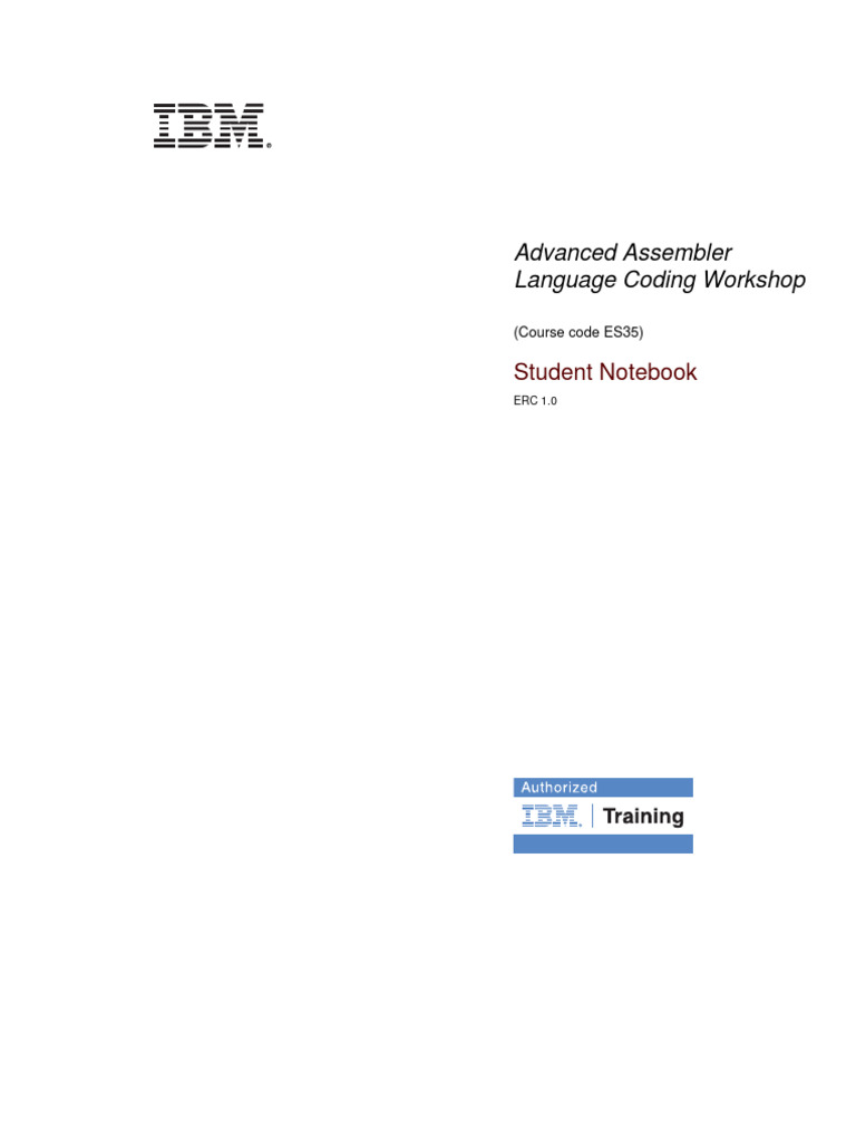 ES35 - Student Guide | PDF | Assembly Language | Computer Programming