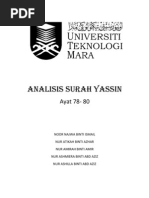 Download ANALISIS SURAH YASSIN by Amirah Amir SN81024019 doc pdf