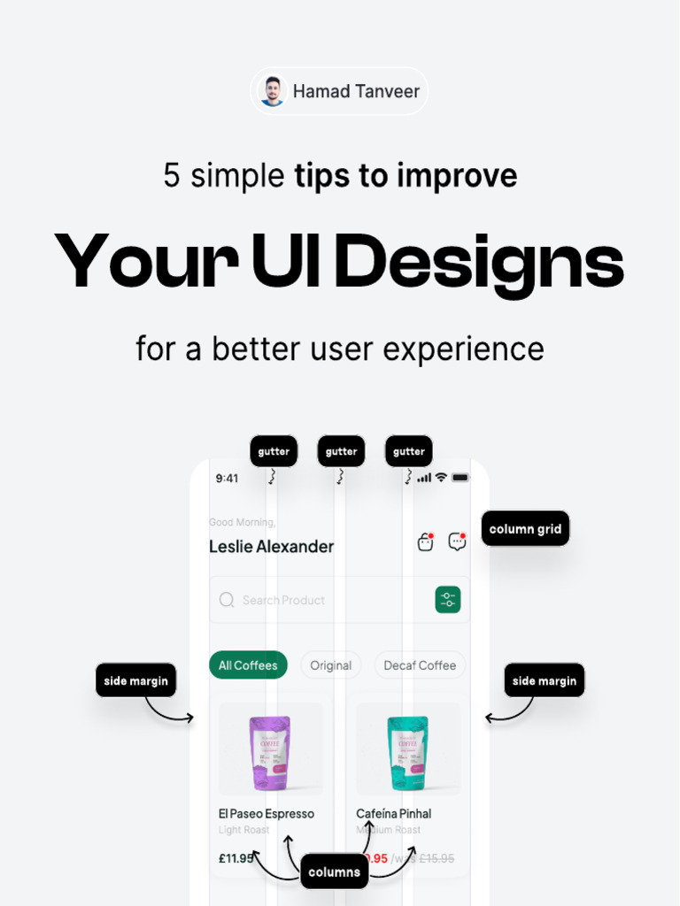 5 Simple Tips To Improve Your UI Designs | PDF | Computing | Software